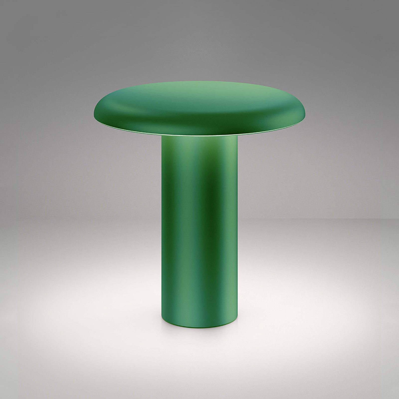 Artemide Takku LED-bordslampa med batteri, grön