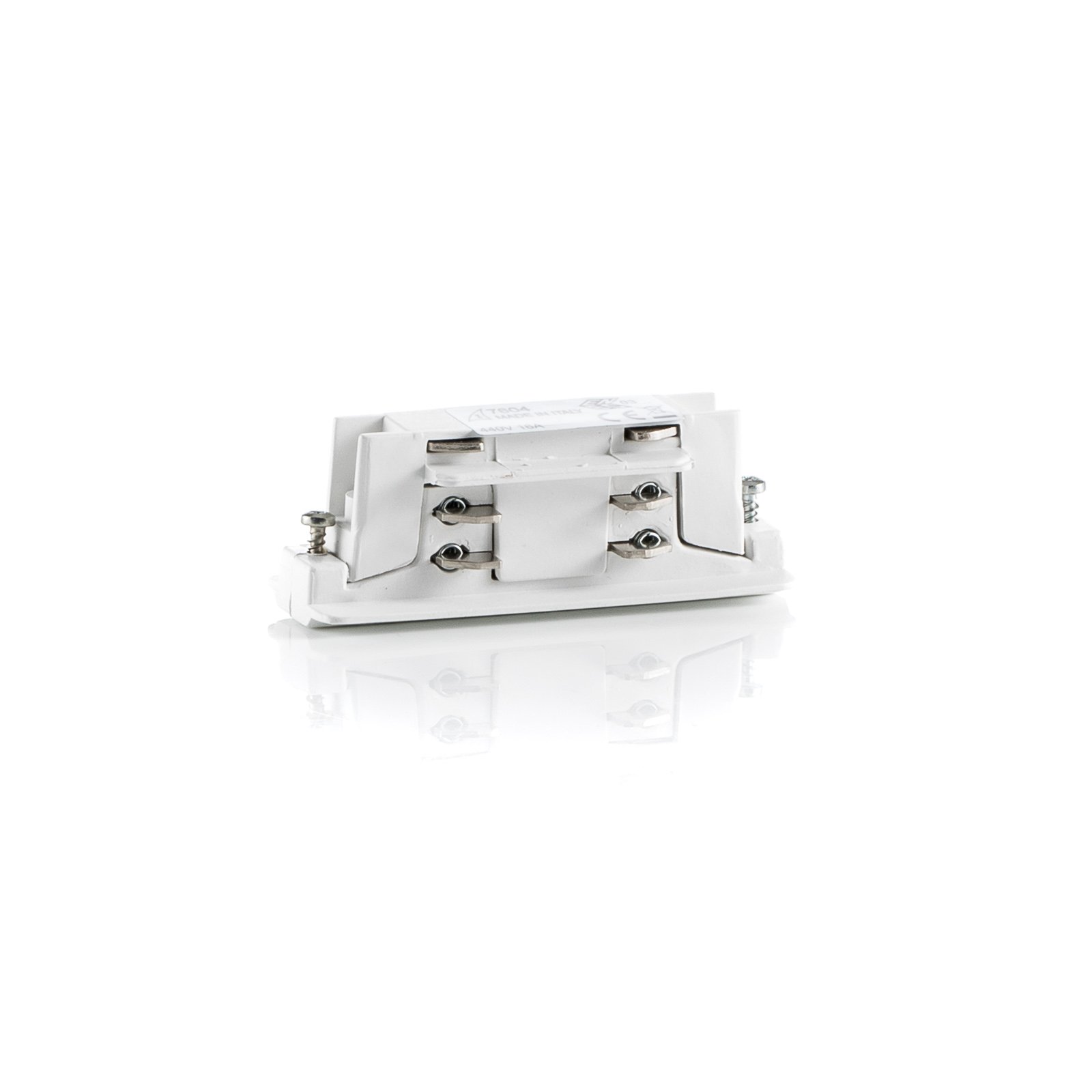 Ivela electronic longitudinal connector, white