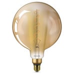 E27 G200 stor LED-lampa Classic Giant 1 800 K guld