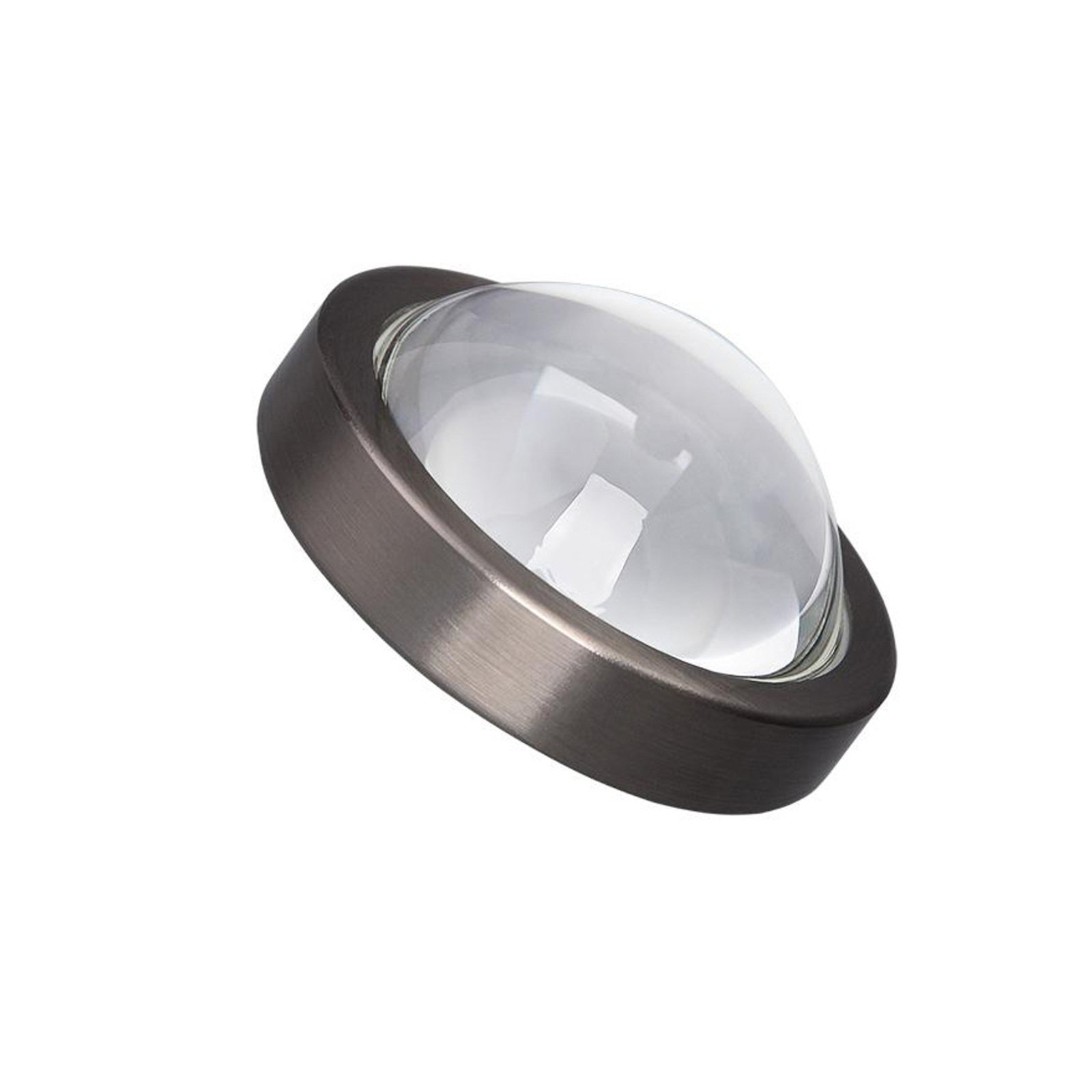 LightMe Lampadina LED GX53, opaca, 4,8 W, 2700 K, titanio