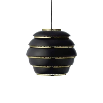 A331 Beehive Suspension Black/Brass - Artek