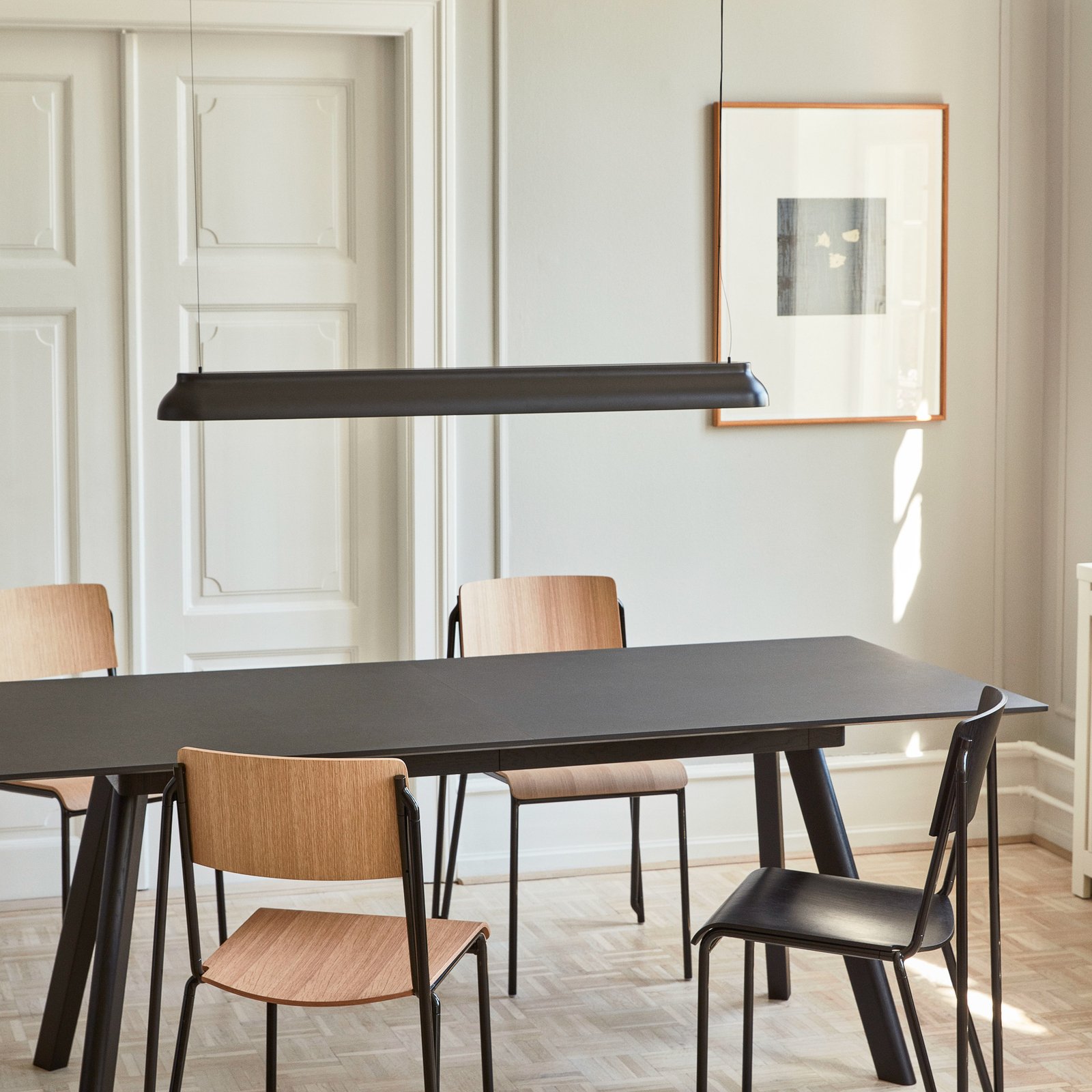 PC Linear Pendelleuchte Soft Black - HAY