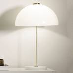 Innolux Kupoli lámpara de mesa base blanca