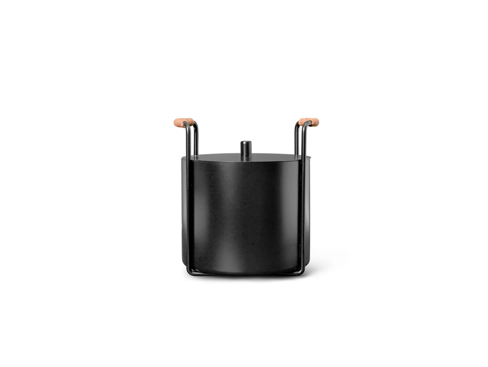 Port Kindling & Ash Bucket Negro - Ferm Living