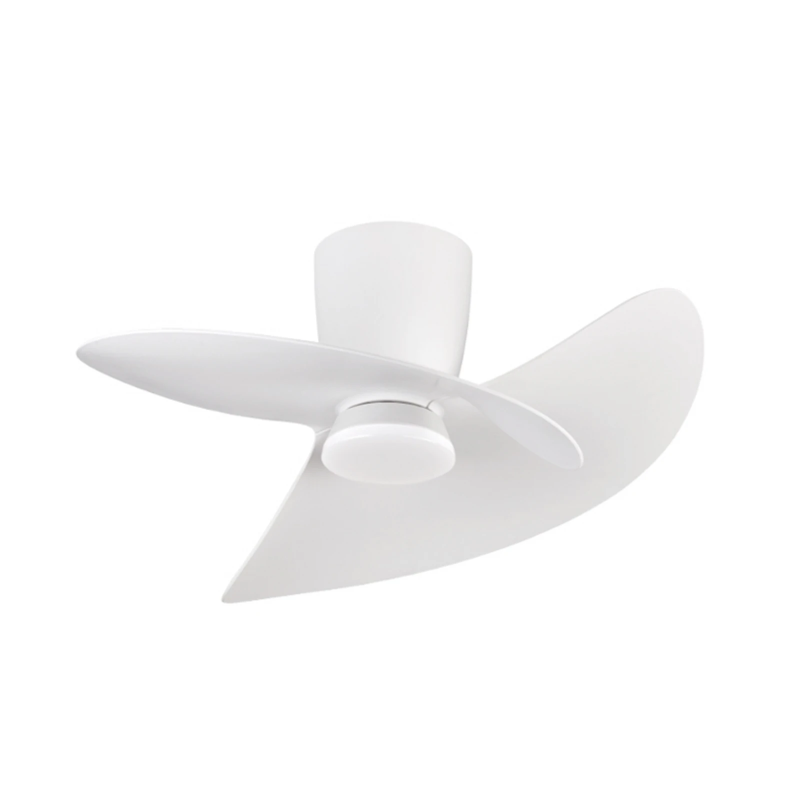 LED-Deckenventilator Ona, weiß, DC, leise, CCT, 70 cm