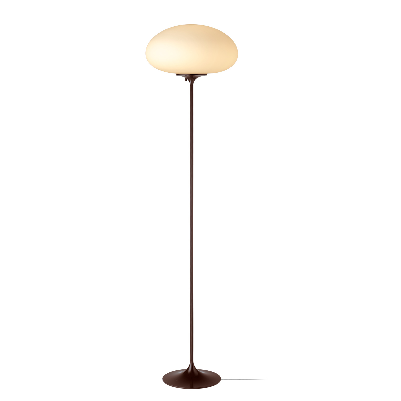 GUBI Stemlite lampadaire, noir-rouge, 150 cm
