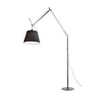 Tolomeo Mega Stehlampe Ø 36 cm schwarz/alu dim - Artemide