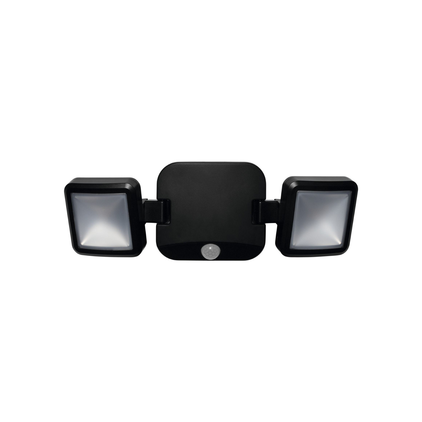 OSRAM LED-Außenwandstrahler DOUBLE, schwarz 2-flg., Batterie