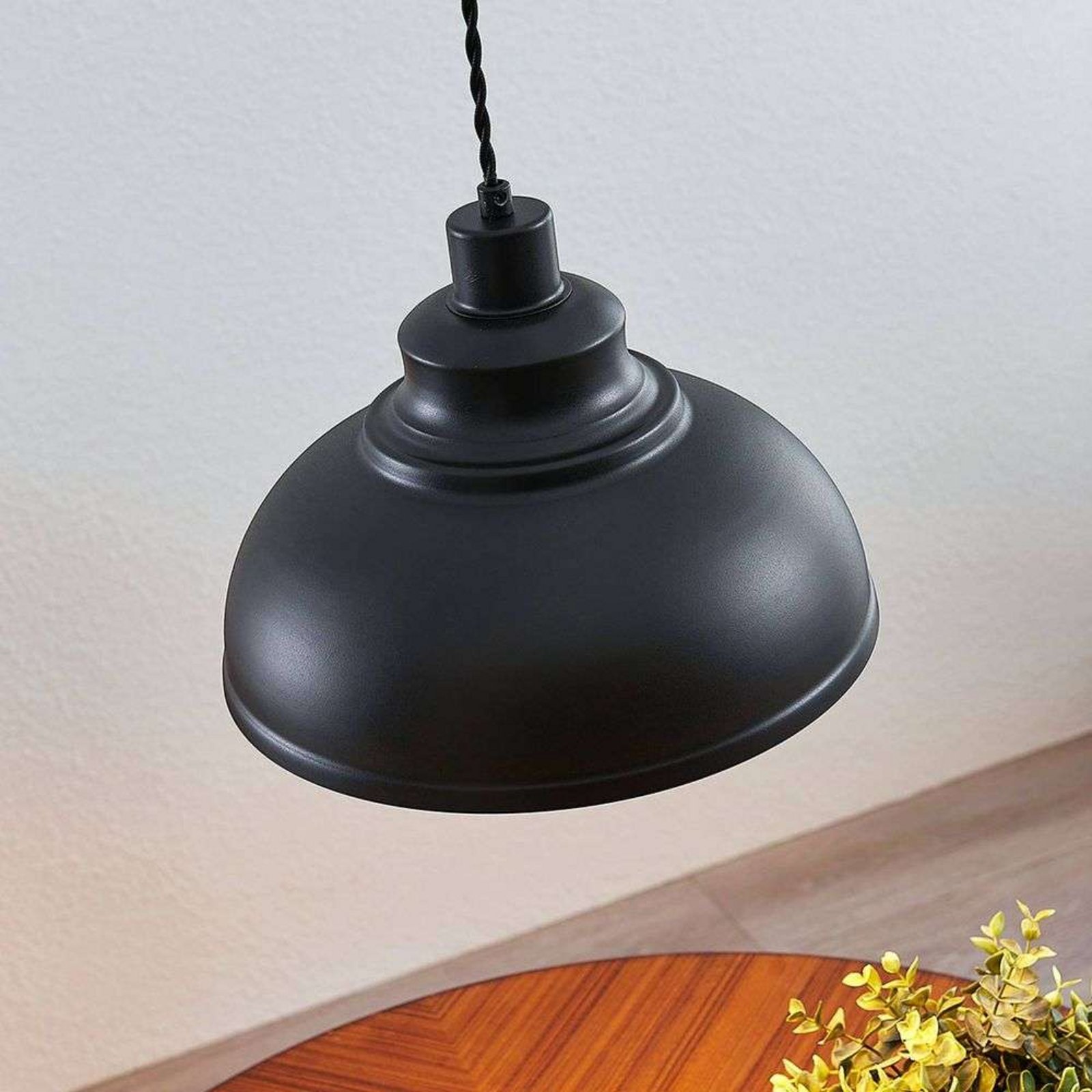 Albertine Závěsná Lampa Black - Lindby