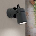 Vision outdoor wall light, pivotable, one-bulb