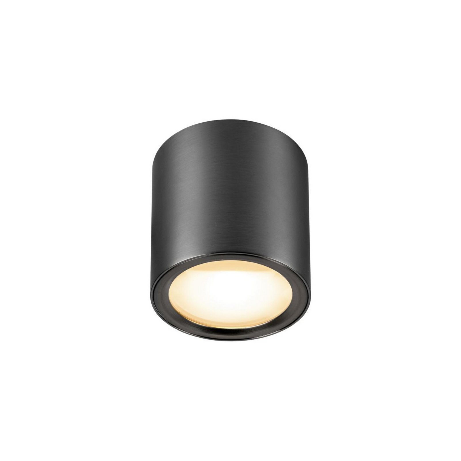 SLV LED-Deckenleuchte Oculus, bronzefarben, 9 cm dim to warm