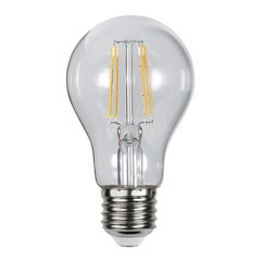 Żarówka LED, E27, 4,2W, przezroczysta, 2100K, czujnik światła, IP44
