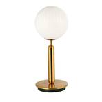 Jolin table lamp with a spherical glass lampshade
