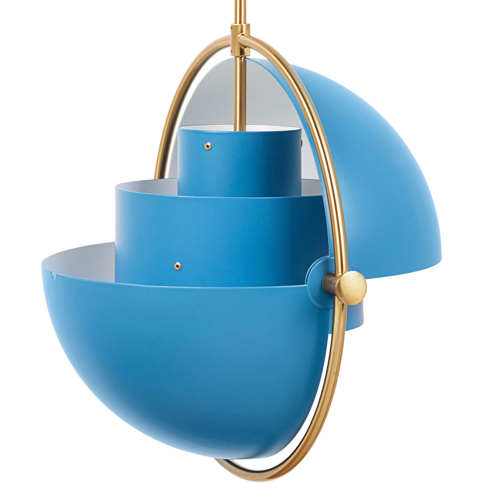 Multi-Lite Suspension Ø36 Laiton/Bleu - GUBI