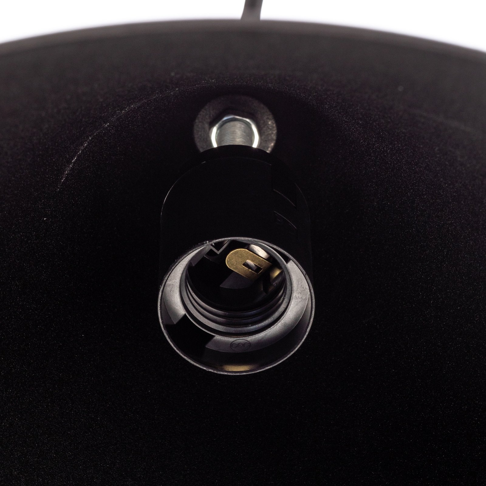 Závesné svietidlo Cono 3-svetelné decentrálne tienidlá 32 cm čierne