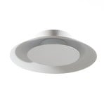 Candeeiro de teto LED Foskal em branco, Ø 21,5 cm