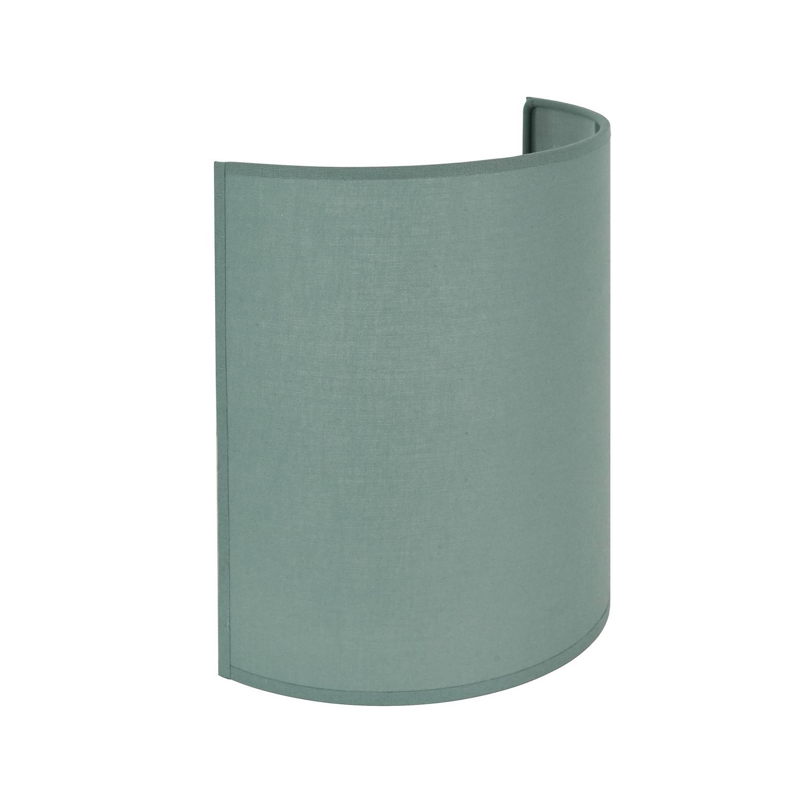 Wandleuchte Celine, salbeigrün, Stoff, E27