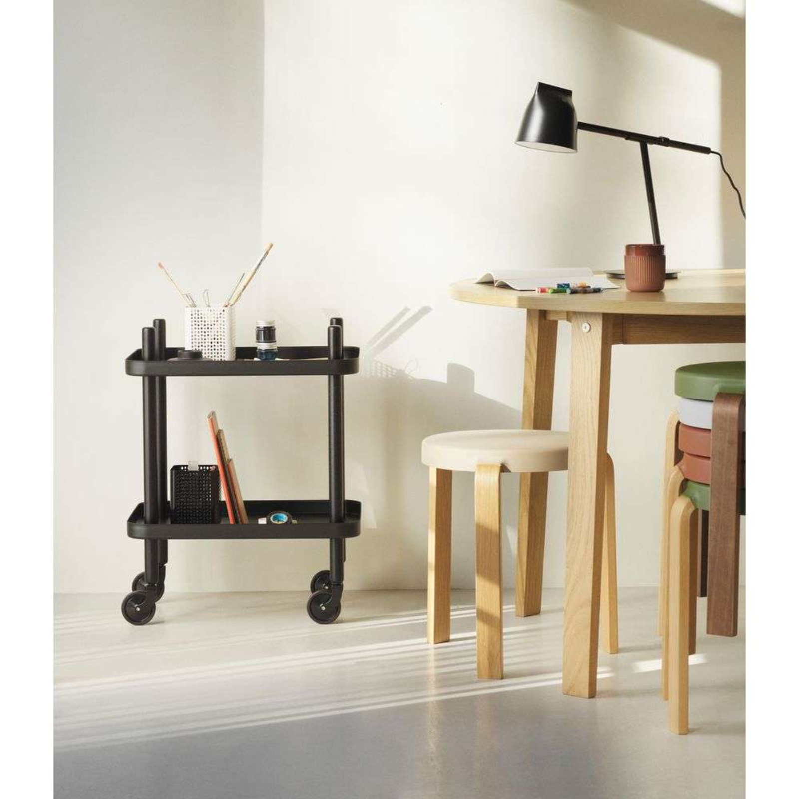 Block Table Black/Black - Normann Copenhagen