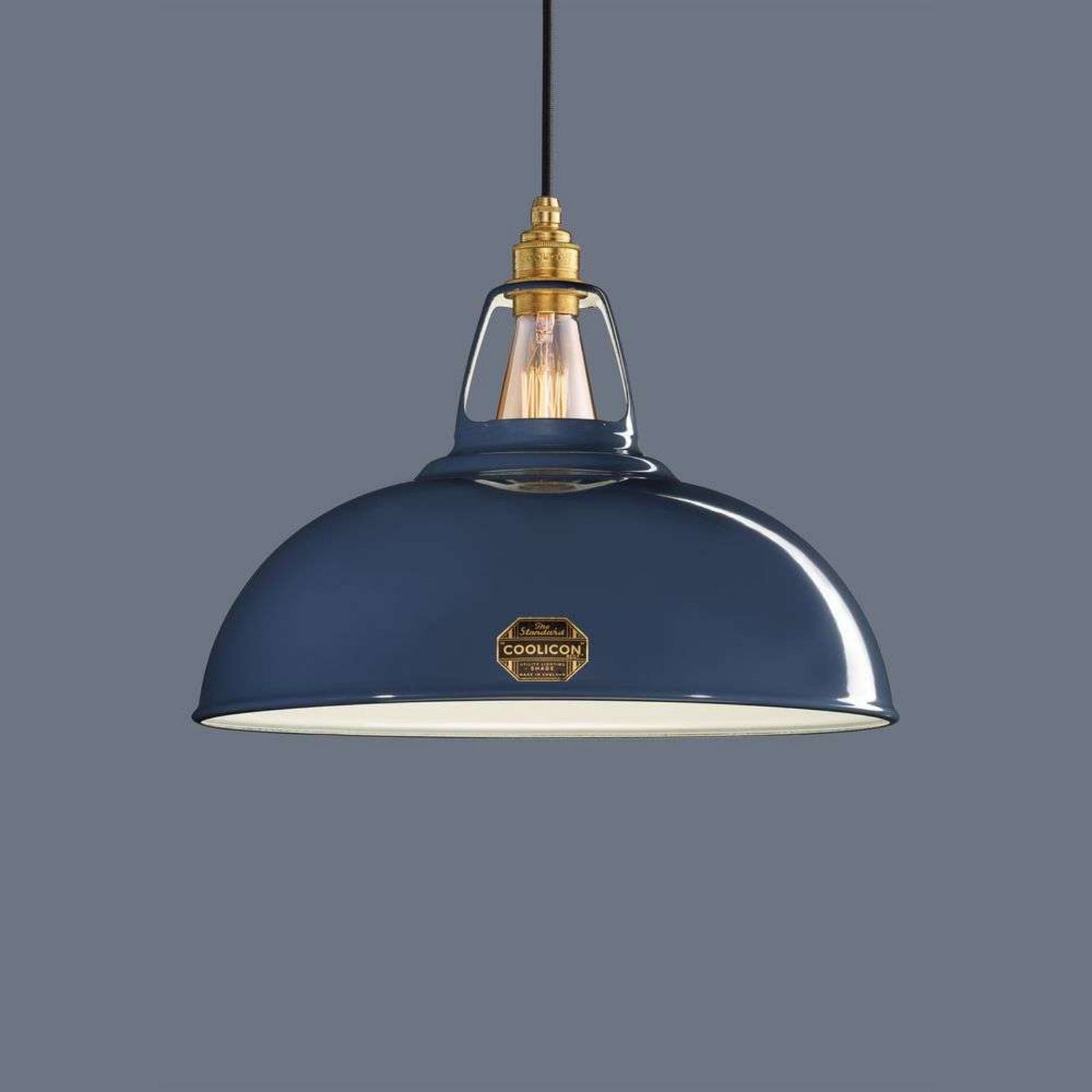 Stor pendellampe i design fra 1933 Selvedge Coolicon - Stue - Metal