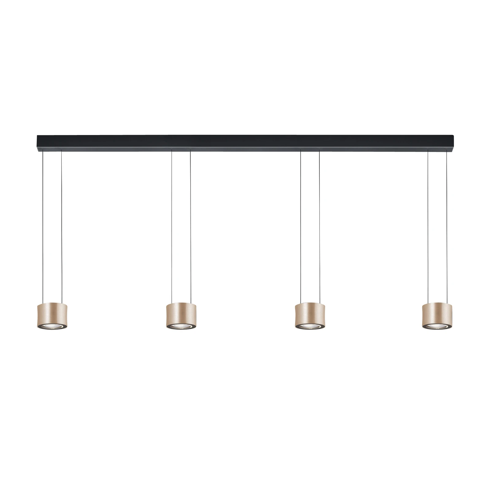 BANKAMP Impulse Flex LED κρεμαστό φωτιστικό 4fl. rose