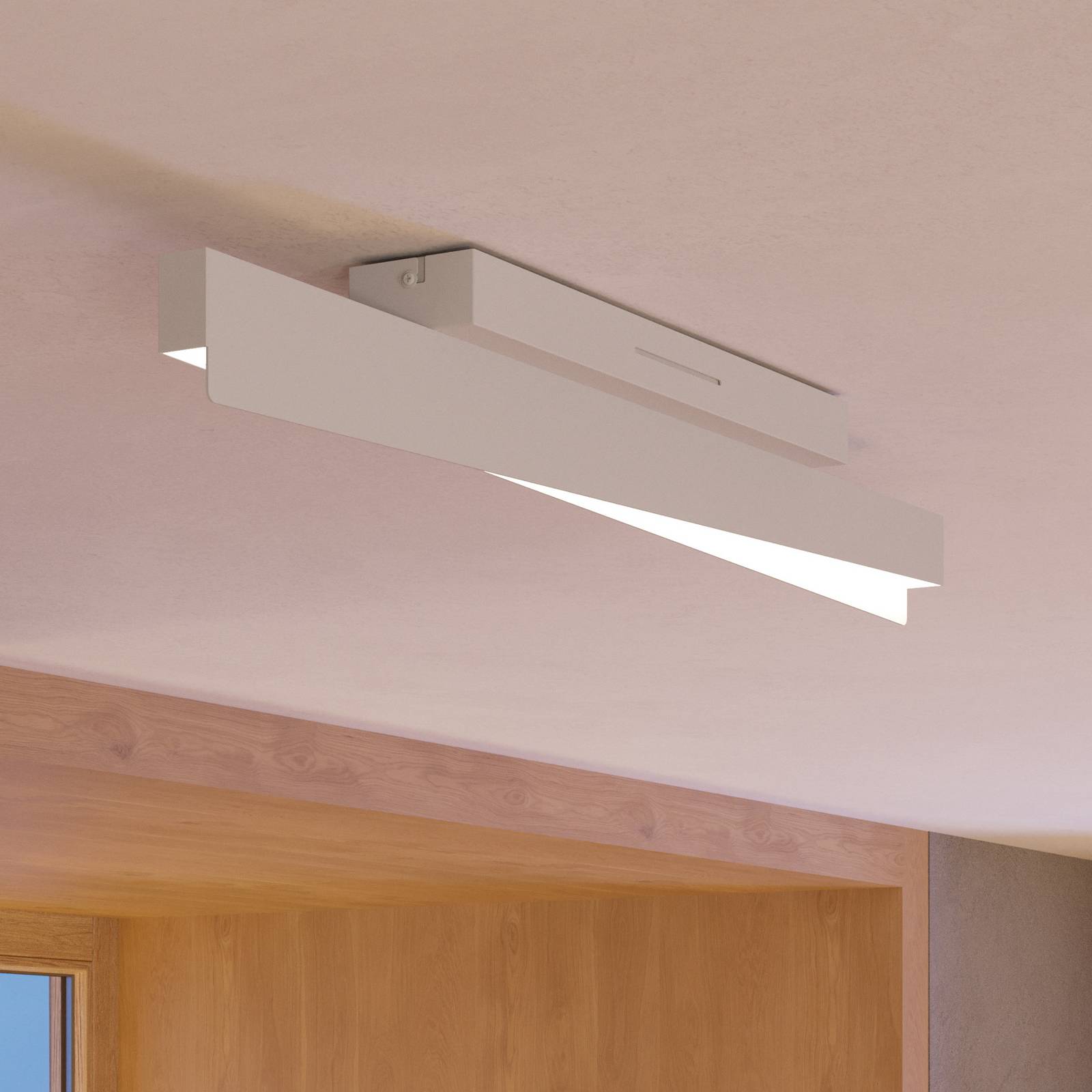 EGLO connect Smart-LED-Deckenleuchte Bolognano-Z, grau günstig online kaufen