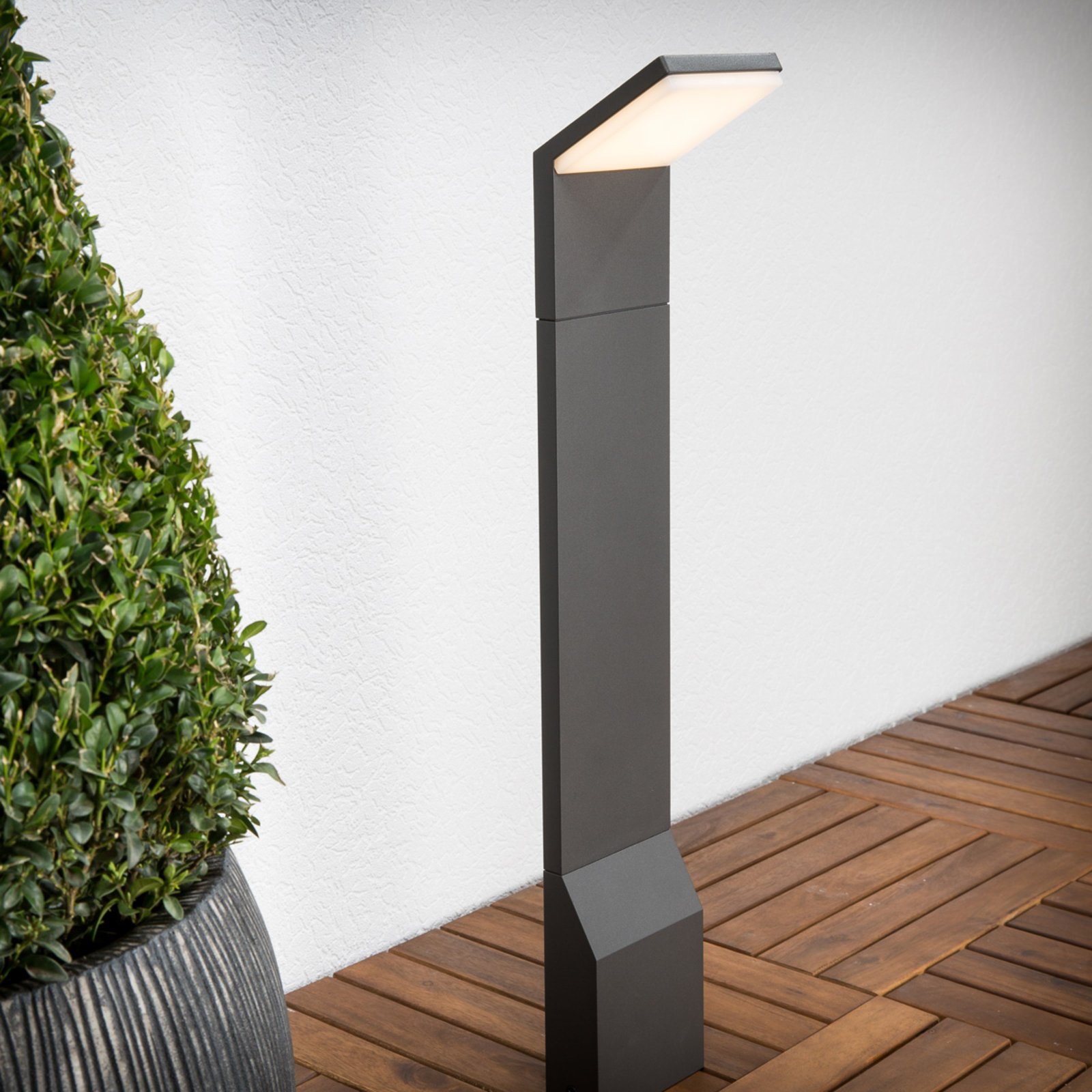 Nevio Candeeiro de Jardim Exterior Graphite - Lucande
