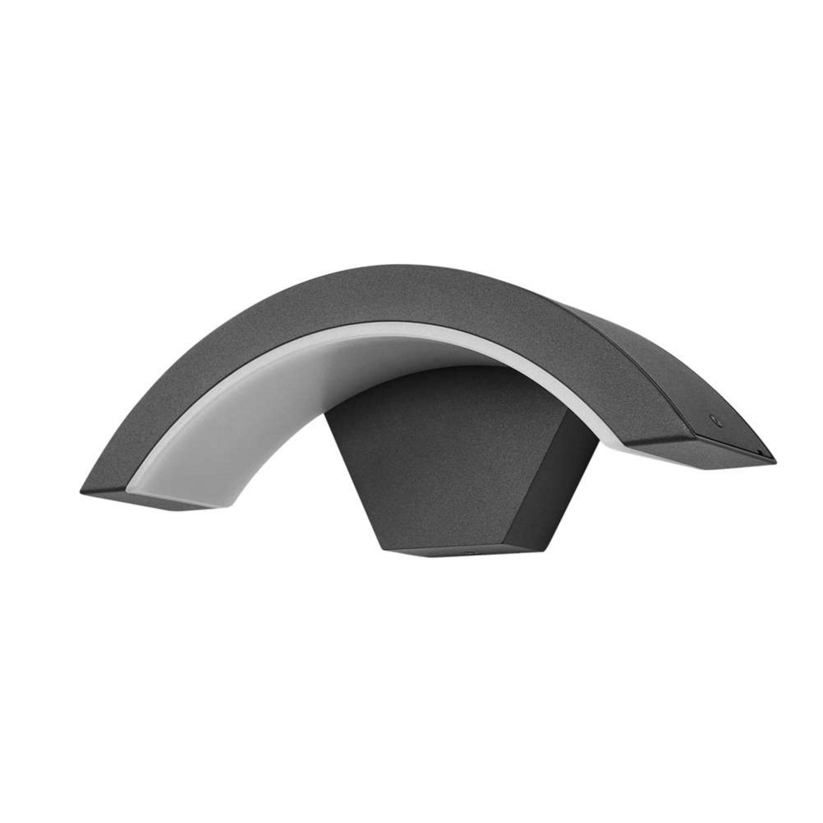 Jule Aplica de Exterior Graphite/White - Lucande