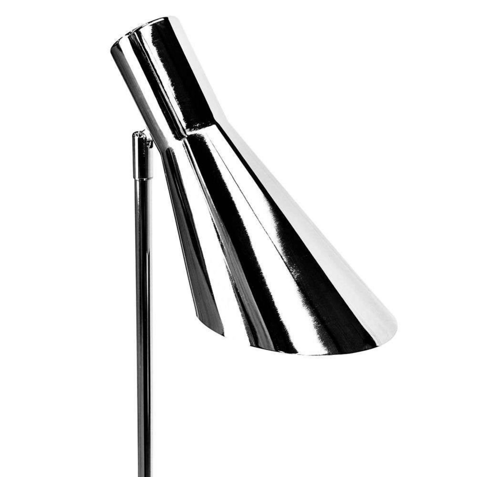 Dyberg Larsen Φωτιστικό δαπέδου DL12, χρώμιο, ύψος 139 cm, μέταλλο