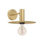 Escandell wall light brushed brass