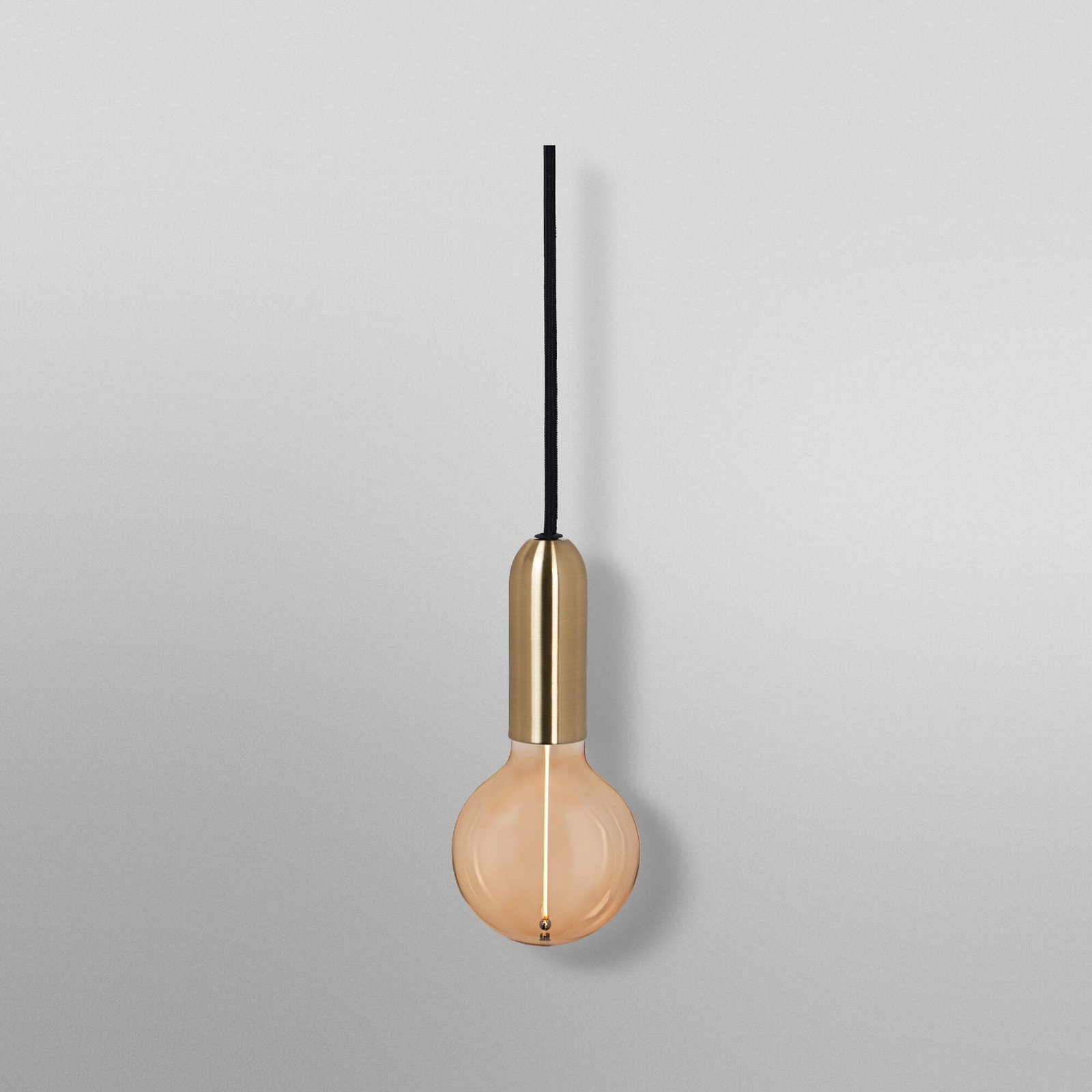 OSRAM Κρεμαστό φωτιστικό VINTAGE 1906 ROUND, χρυσό, μέταλλο, Ø 10 cm