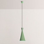Lampa suspendată Tom, verde mentă, metal, Ø 19 cm, E27