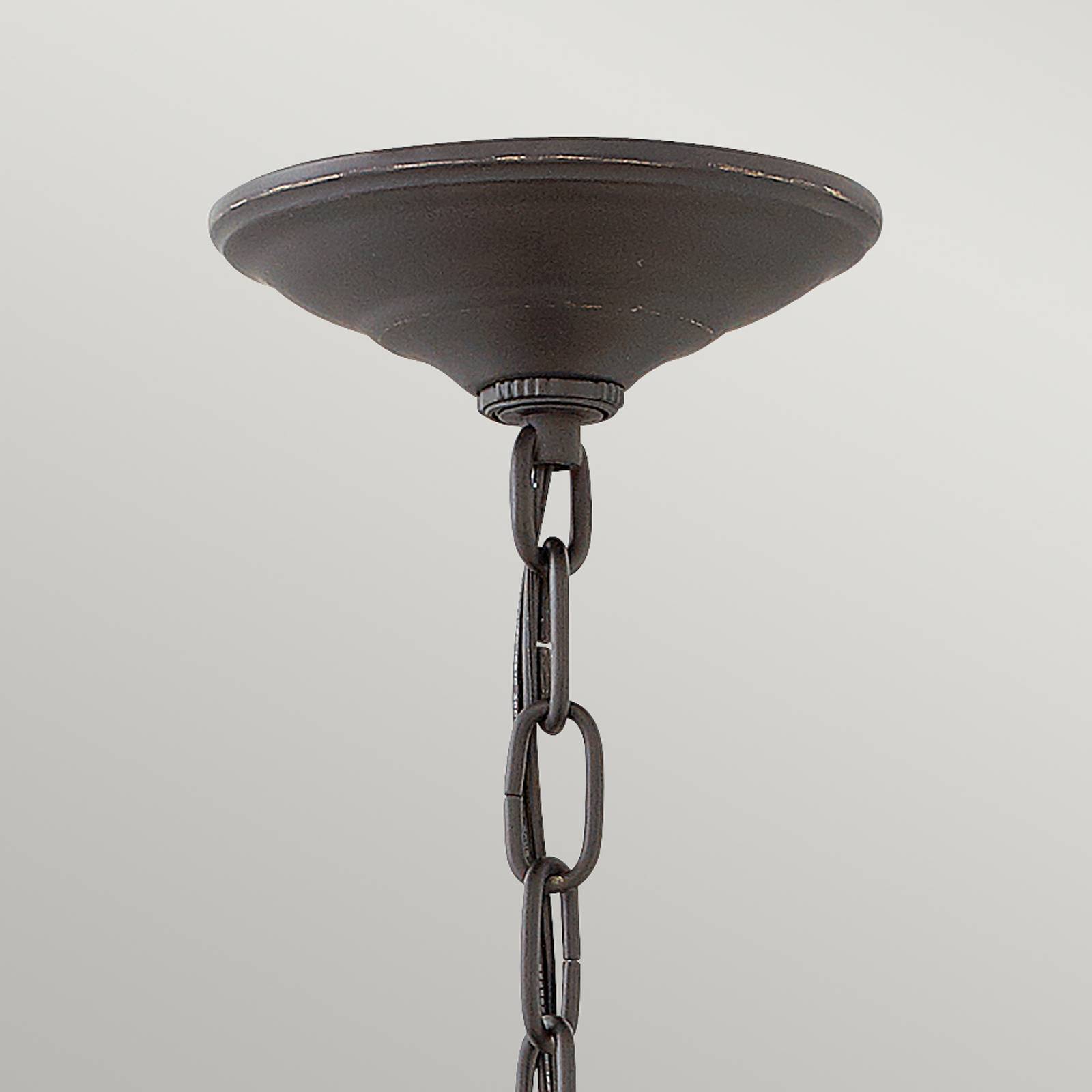 Lampa wisząca zewnętrzna Casa w kształcie latarni