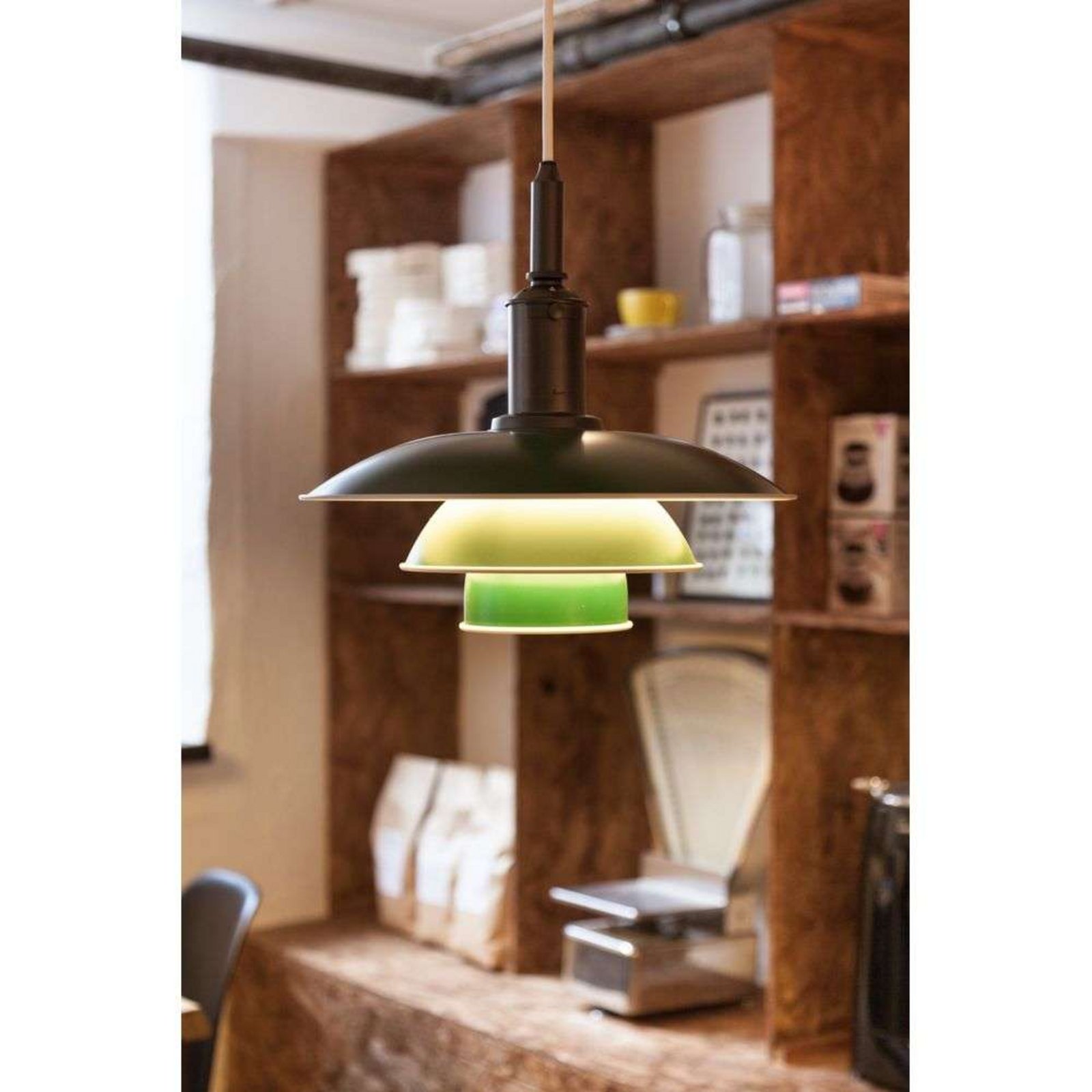 PH 3½-3 Pendant Green - Louis Poulsen