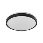 OSRAM LED-Deckenlampe ORBIS LONDON, schwarz, Ø 28 cm, Metall