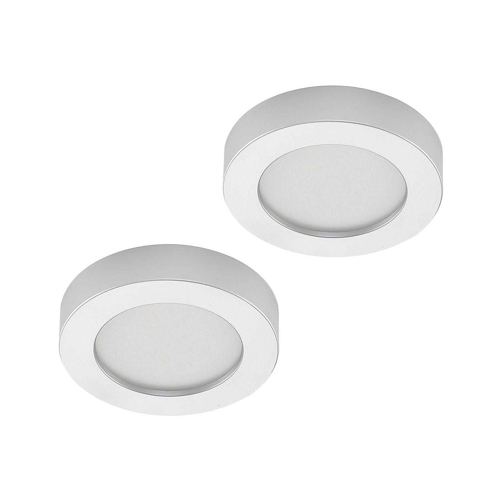 Prios Edwina LED világítás ezüst 17,7 cm 2-es