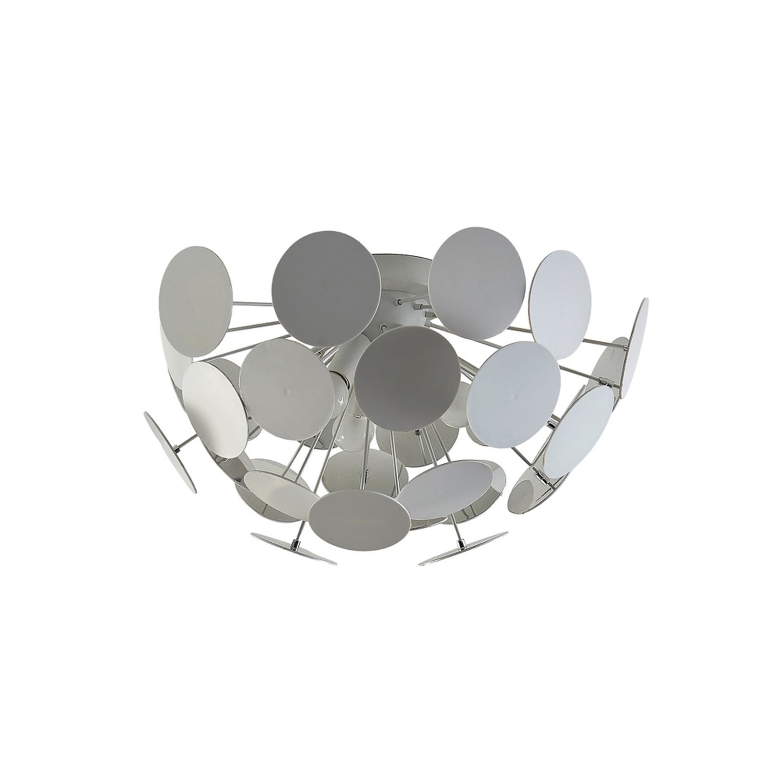 Kinan Candeeiro de Tecto White/Chrome - Lindby