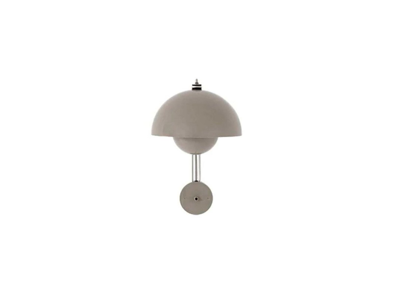 Flowerpot VP8 Vägglampa Grey Beige - &Tradition