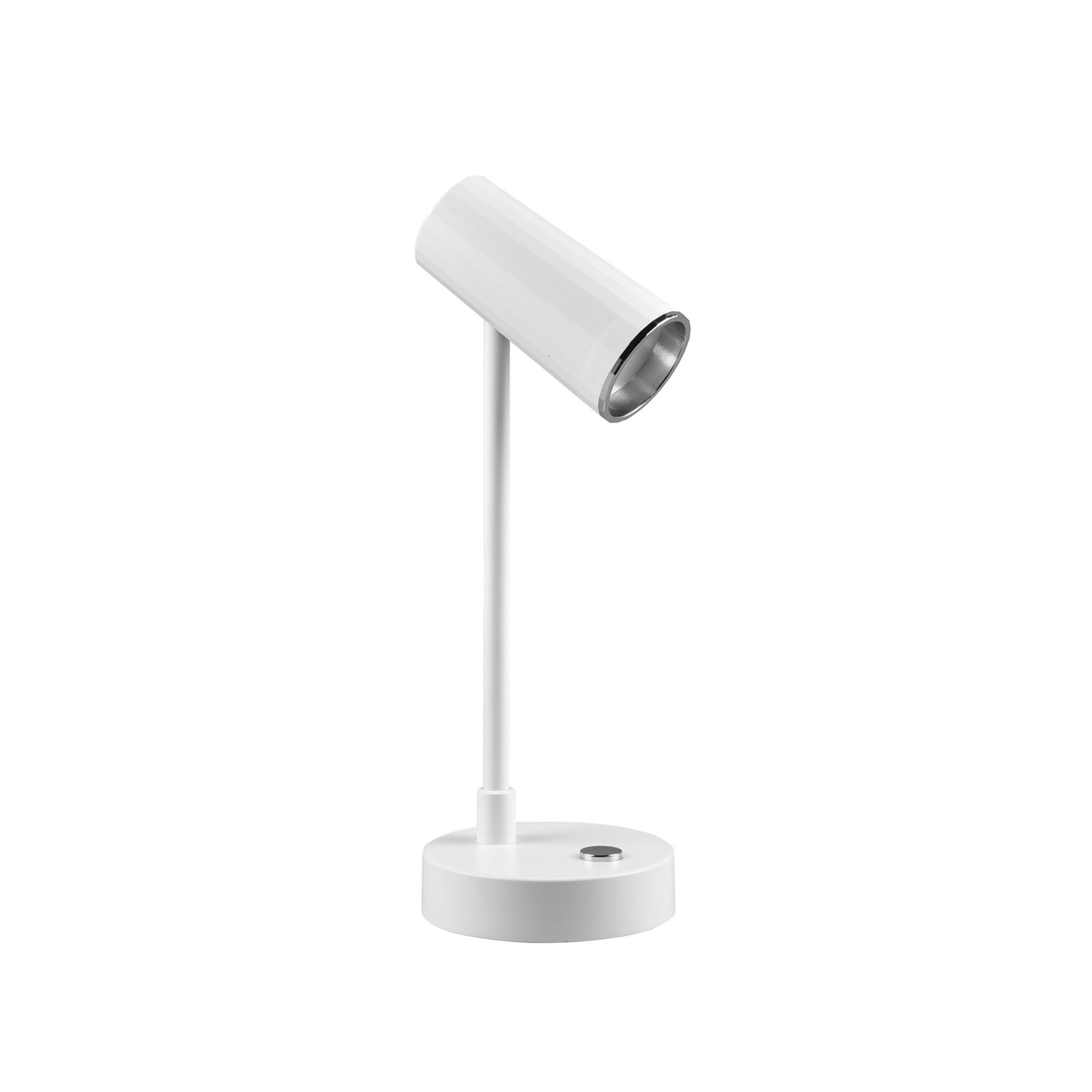 LED asztali lámpa Lenny CCT akkumulátor, fehér