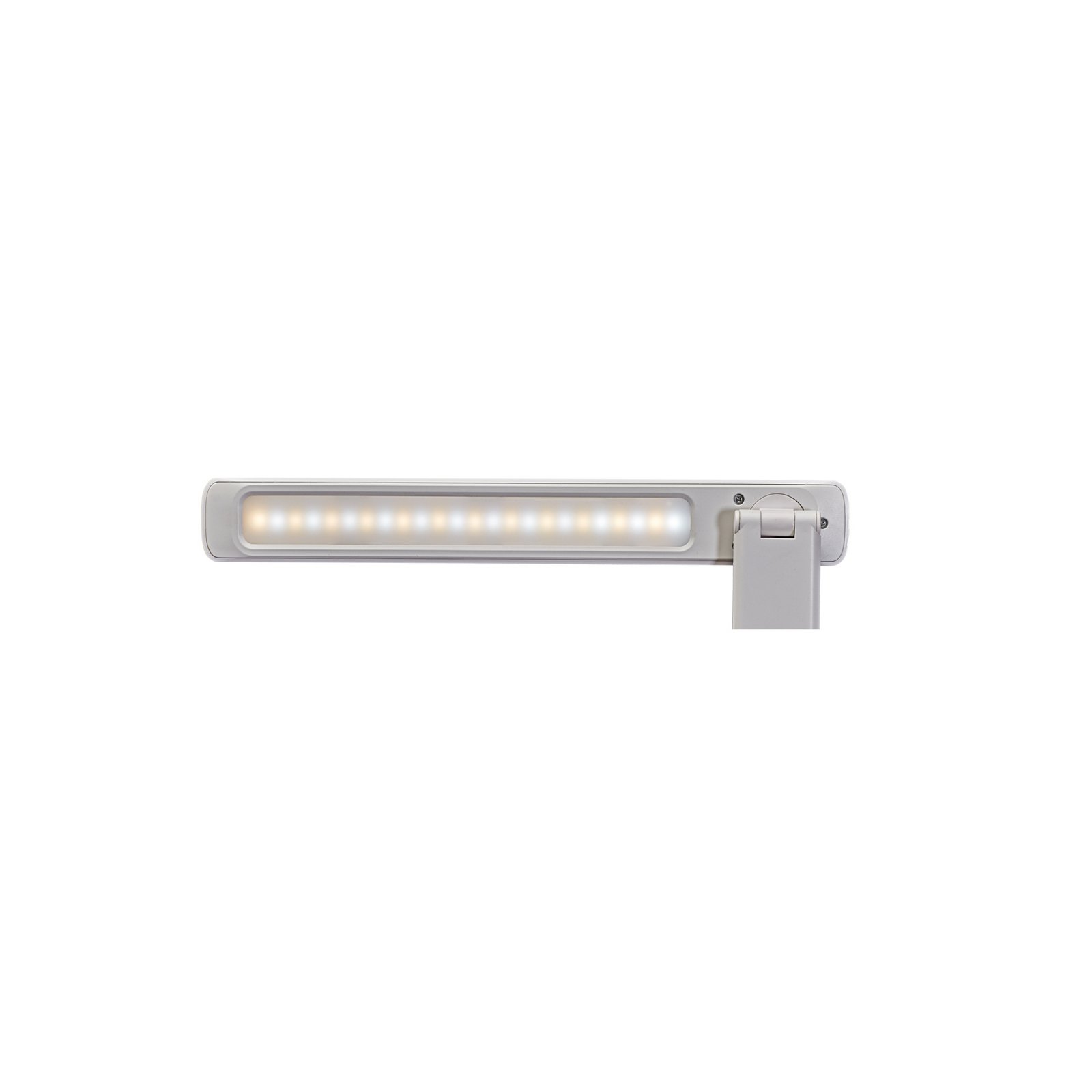 Lámpara de mesa recargable MAULsally, blanca, CCT, atenuable, altura 34 cm