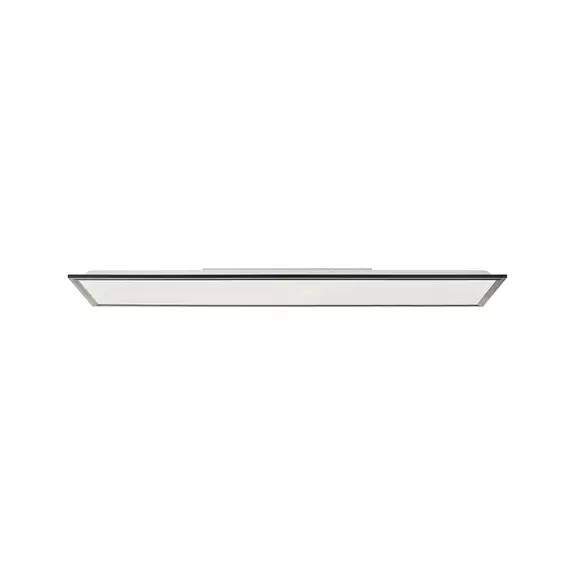 Lampenwelt LED-Panel Briston, schwarz 4.000 K