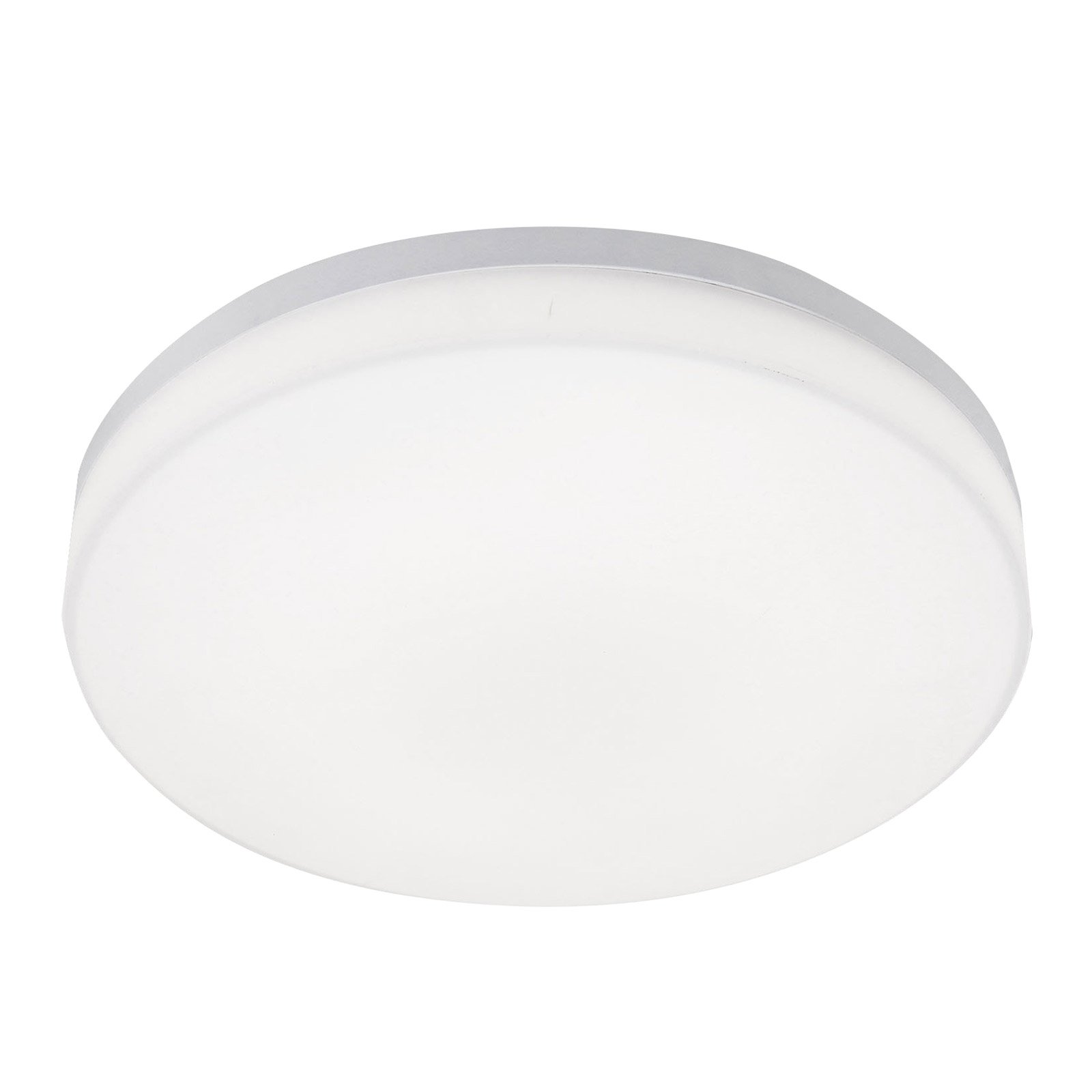 LED utendørs taklampe Trigo med sensor, hvit