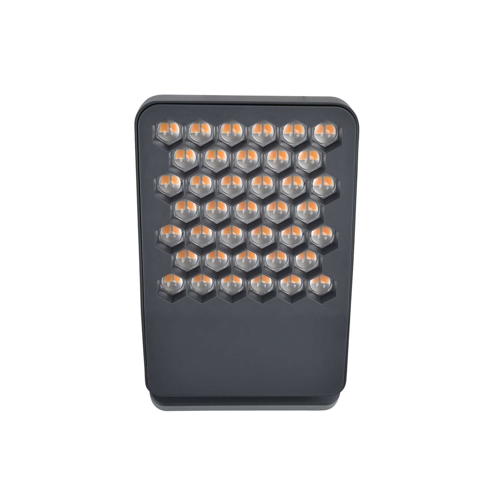 LED-Außenwandleuchte ATLANTIS, dunkelgrau, 22 cm Metall IP54