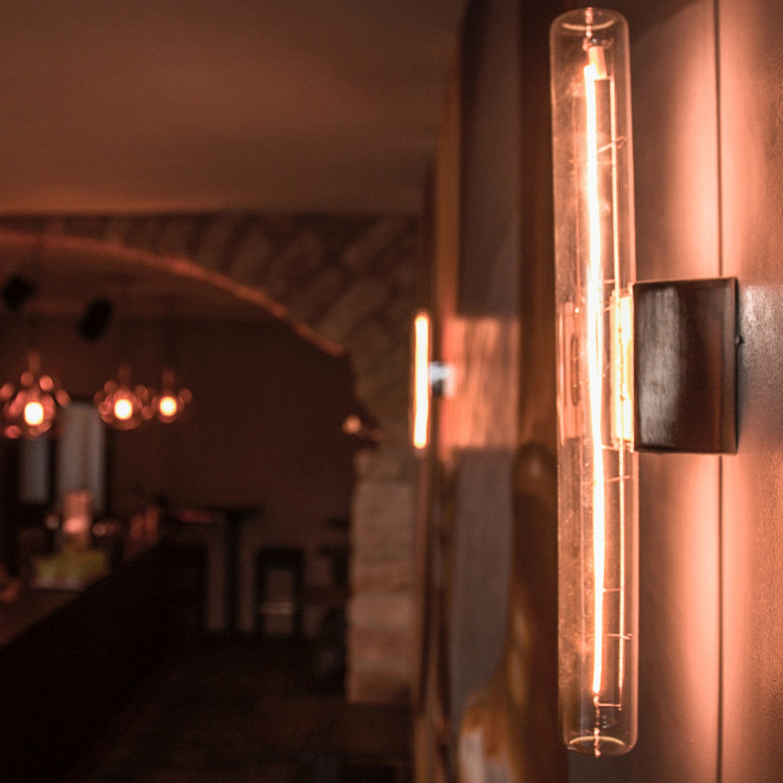 Segula Xtra Line aplică de perete S14d auriu - Camera de zi / sufragerie - modern - Metal