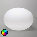 Flatball - schwimmfähige LED-Dekorationsleuchte