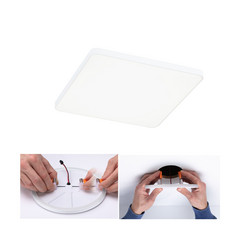 Paulmann Veluna Edge LED oprawa wpuszczana IP44 4000K 16x16cm