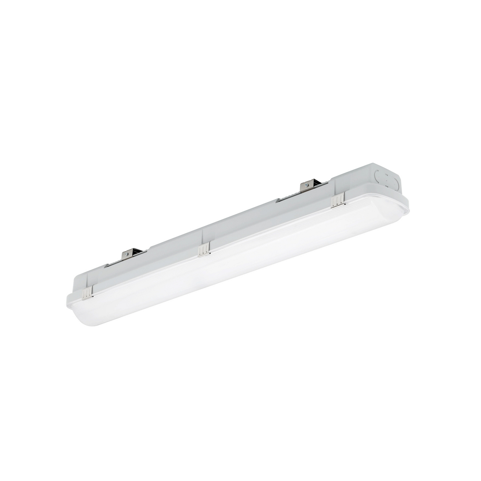 RESISTO LED fénycsöves világítás, világosszürke, 65 cm, 15 W, 840, IP66 RESISTO LED fénycsöves világítás, világosszürke, 65 cm, 15 W, 840, IP66