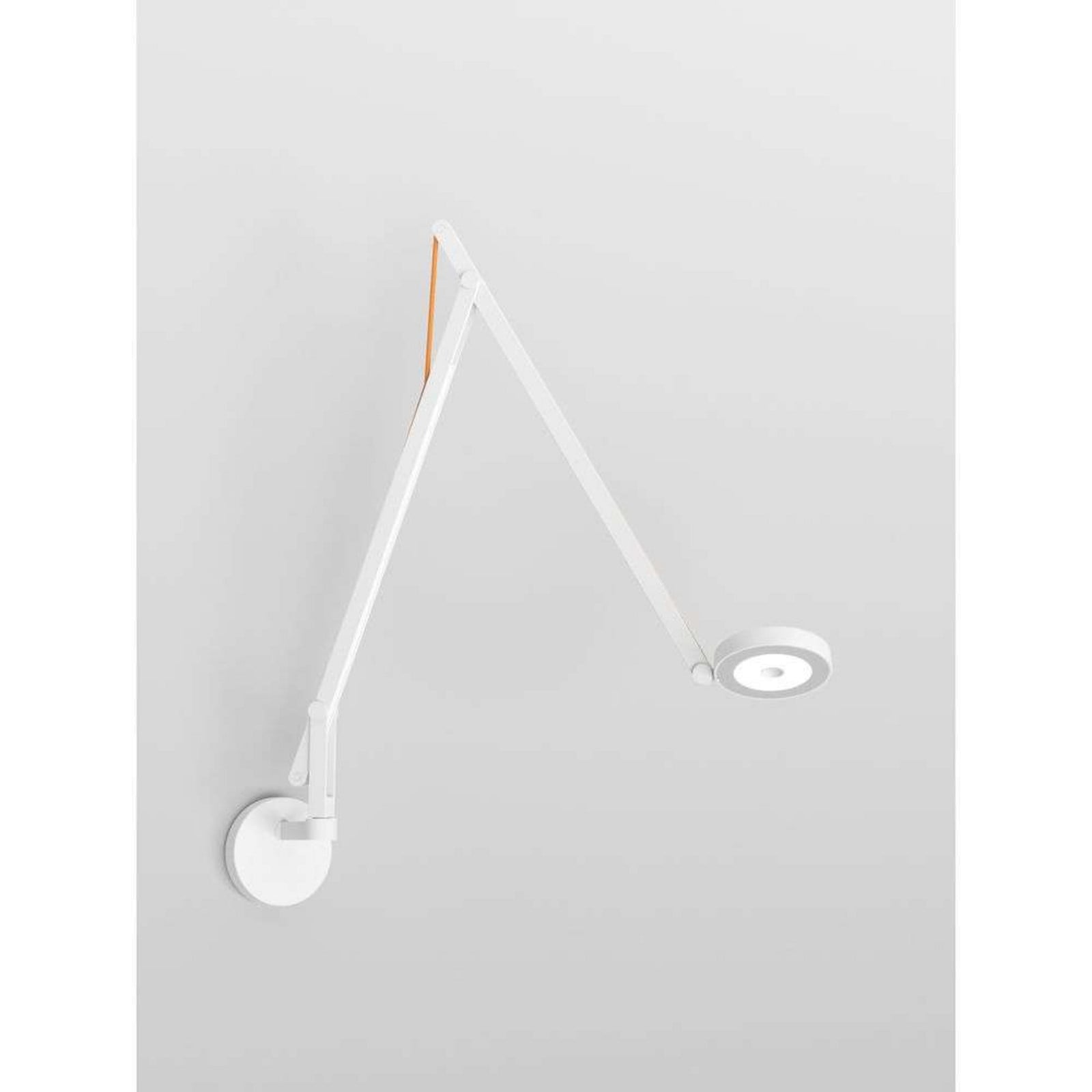 - String W2 Vegglampe w/Hull DTW Matt Hvit/Orange