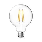 LED bol G95 E27 4,7W CCT 650lm filament dimbaar