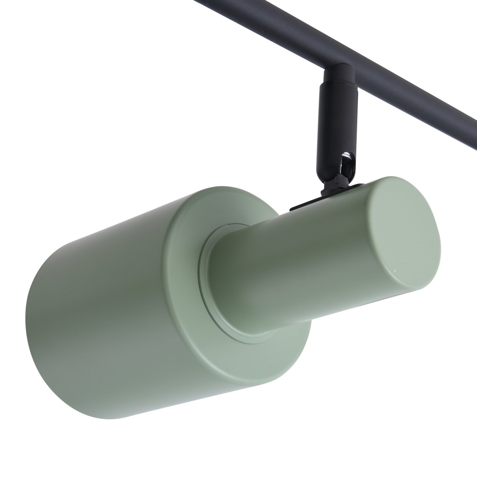 Ovelia 4 Ceiling Lamp Green/Black - Lindby