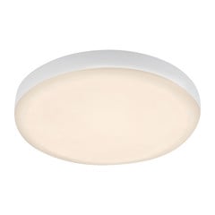 Plat süllyesztett LED-es spotlámpa, fehér, Ø 10 cm, 3,000K